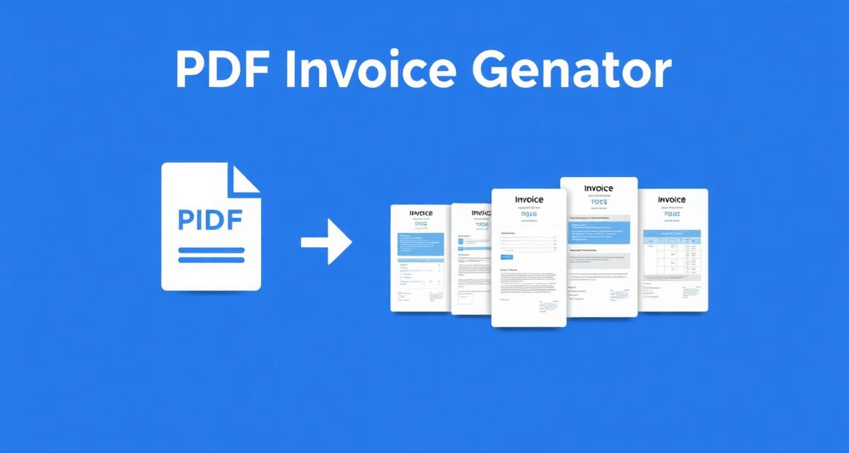 Free PDF Invoice Generator | Create & Download PDF Invoices